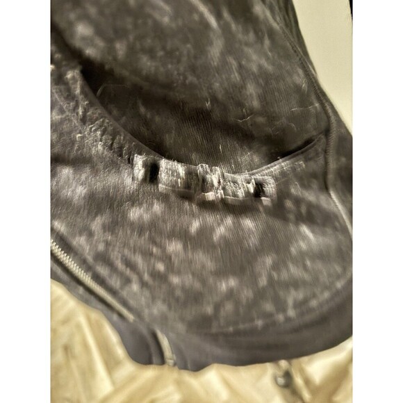 LULULEMON Gray Black Winter Hiver 2013 Edition Scuba Hoodie Bows Jacket 4 - Picture 7 of 11